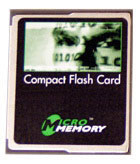 Micro memory 1GB CF  X40 (MMCF/1GB)